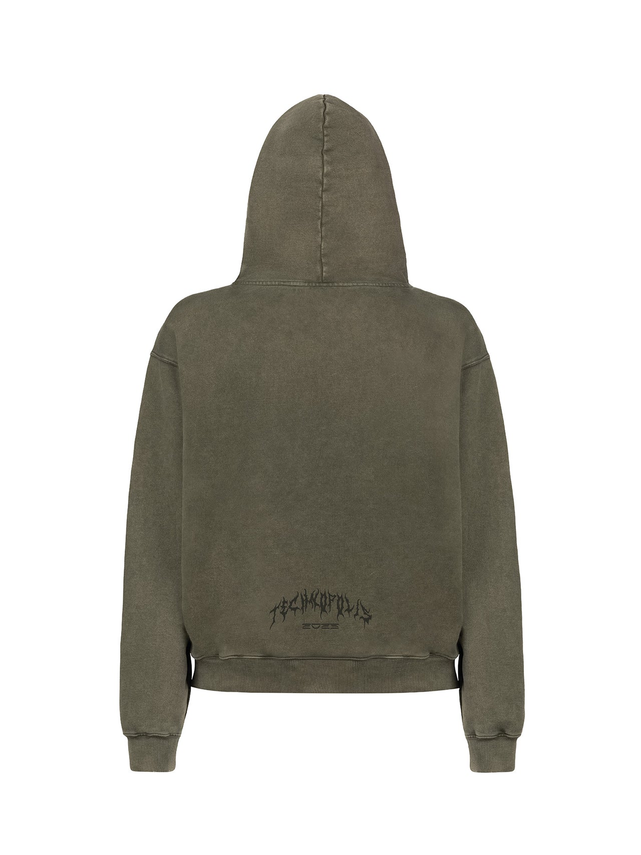 TECHNOPOLIS GREEN HOODIE